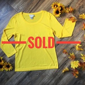 Doncaster Women’s Bright Yellow Top